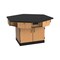 National Public Seating 6-Person Workstation, Phenolic Top, Cabinet Base, Drawers, Power Strips WSHP-CDP - alternate 8